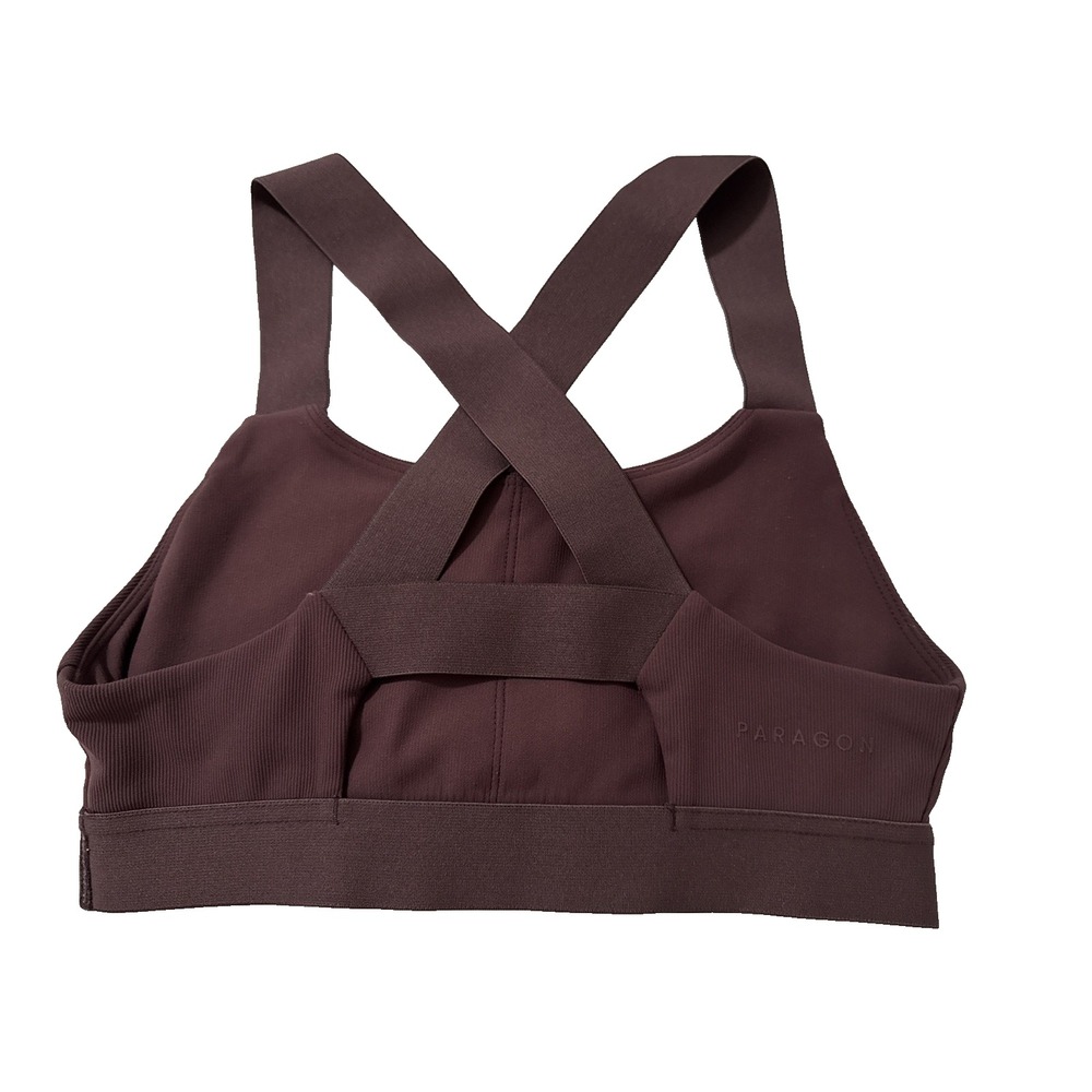 Paragon Sports Bra Women's Size Medium Maroon/Dark Purple Work Out Top